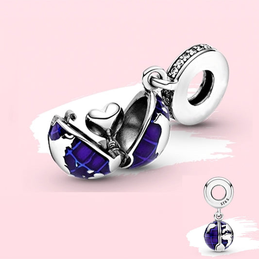 Panjia White Copper DIY Accessories New Dark Blue Night Sky