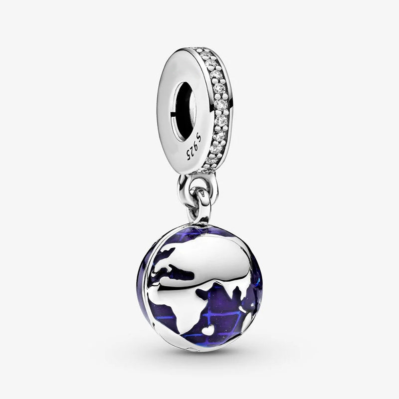 Panjia White Copper DIY Accessories New Dark Blue Night Sky