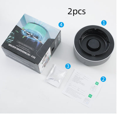 Practical Automatic Purifier Ashtray Portable Gadgets For Car Ashtray